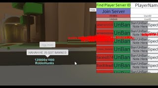 BANNING A TON OF HACKERS IN DA HOOD ALT ACCOUNTS [upl. by Eidnahs]