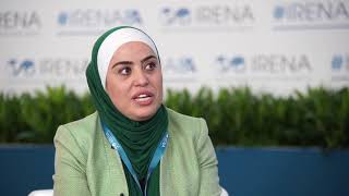 Wafa Bani Mostafa Member of Jordans Parliament at IRENAs Eighth Assembly [upl. by Akived]