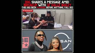 DDG SENDS MESSAGE AFTER HALLE BAILEY BREAKUP [upl. by Silva560]