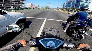 Honda wave 125i Test Drive [upl. by Nairim]