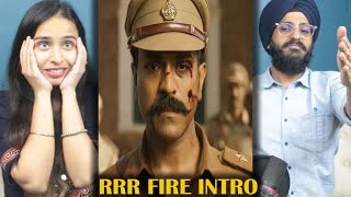 RRR RAM CHARAN FIRE INTRO SCENE REACTION  MASSSS🔥🔥🔥  PARBRAHM SINGH [upl. by Keldon]