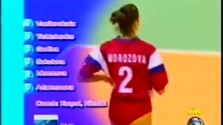 Yevgenya ARTAMONOVA vs Brasil 98 GrandPrix Finals [upl. by Ecinom130]