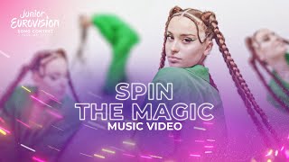 Maléna  Spin The Magic  Official Music Video  Junior Eurovision 2022  Common Song [upl. by Owens647]