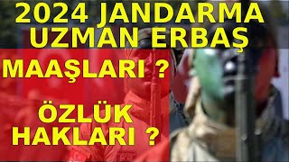 2024 JANDARMA UZMAN ERBAŞ MAAŞLARI ve ÖZLÜK HAKLARI [upl. by Onairelav]