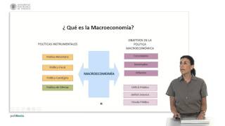 ¿Qué es la macroeconomía   UPV [upl. by Ashlie320]