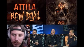 Attila release new song “New Devil“ feat Dickie Allen of Infant Annihilator [upl. by Medarda83]