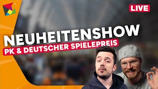 SPIEL Messe 2024 Livestream  Neuheitenshow PK amp Deutscher Spielepreis [upl. by Randy408]