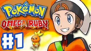 Pokemon Omega Ruby and Alpha Sapphire  Gameplay Walkthrough Part 1  Intro and Starter Evolutions [upl. by Joy]