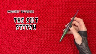 Crochet Along 2023 Square 4 The Silt Stitch [upl. by Lanod]