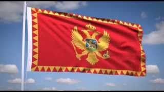 National Anthem of Montenegro quotОј свијетла мајска зороquot Flag President of Montenegro [upl. by Daveta852]