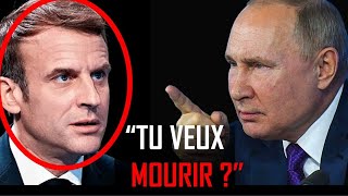 Vladimir Poutine Macron je vais te tuer [upl. by Adlih]