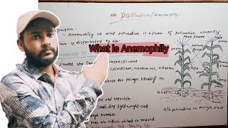 12 th class biology chapter 2 air pollination Anemophily Lecture 5 biology schoolexam [upl. by Aliuqet]