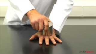 Superstrong neodymium magnets crushing a mans hand [upl. by Notnil]