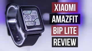 Xiaomi Amazfit BIP Review  English Version  Pebble Alternative [upl. by Otes]