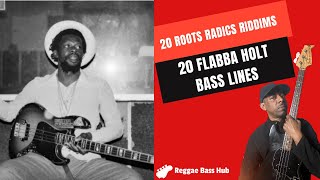 20 Legendary Flabba Holt Bass Lines [upl. by Ellingston]