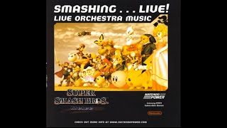 Super Smash Bros Melee Smashing Live Live Orchestra Music Track 2 Jungle Garden [upl. by Ical]