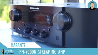 Marantz PM7000N  Chipping Away at Audiophile HiFi [upl. by Longmire701]