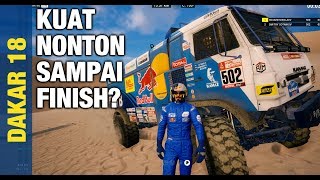 PAKE TRUK KAMAZ DI TREK PANJANG  Dakar 18 Indonesia [upl. by Mchenry415]