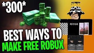 THE BEST ways to make 300 FREE ROBUX using Robux Generator websites JULY 2021 [upl. by Nohsav378]