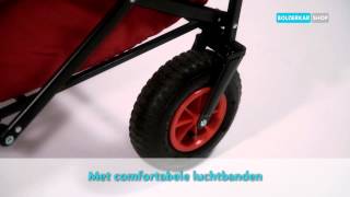 opvouwbare bolderkar bolderwagen mac sports [upl. by Ansela]