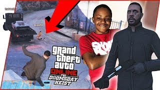 TRENT MAKES EVERYTHING MORE DIFFICULT  GTA Online Heist Gameplay [upl. by Ogirdor]