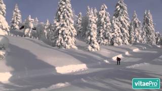 Skiskole med VitaePro  Hilde GP om hvordan du skal stå utfor [upl. by Felipa]