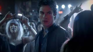 Damon Elena And Rebekah Dance And Feed At Billys Bar  The Vampire Diaries 4x17 Scene [upl. by Revlis]