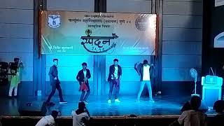 Fergusson College Fest Spandan Dance 😂🥵🕺😎Tatya Boyz😜🤙🔥🤟😂 fest spandan fc dance 2k23 youtube [upl. by Heisser]