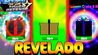 REVELADO QUANDO VAI ABRIR AS CAIXAS DE NATAL ALL STAR TOWER DEFENSE [upl. by Helve66]