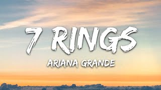 Ariana Grande  7 rings Lyrics [upl. by Esnohpla]