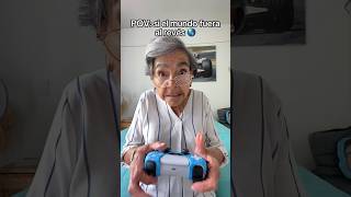 Mi abuela es gamer 🎮👵🏼 shorts [upl. by Alakam]