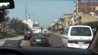 Driving Cairo القاهرة to Alexandria الإسكندرية  Egypt مصر [upl. by Esela]