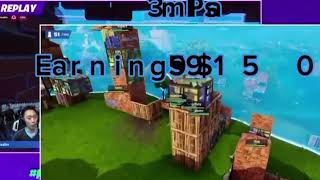 Top 5 most earnings ever in Fortnite fortnite [upl. by Julia]