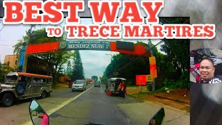 Exploring ROAD MENDES TAGAYTAY ROAD ALTERNATE ROUTE to TRECE MARTIRES PROVINCE in CAVITE [upl. by Mosley]