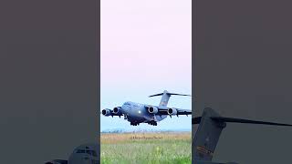 C17 Globemaster Fails to Land [upl. by Airal]