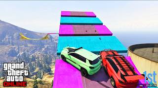 GTA Online Carkour Castigator  Gta Parkour  Stunt Race [upl. by Sayed]