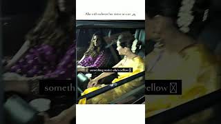 Two best friends alia amp saheen yellowdresses actress virel podcast celebrity alia new [upl. by Anilocin13]