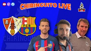 UD BARBASTRO  FC BARCELONA  CHIRINGUITO LIVE [upl. by Ajssatan220]