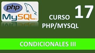 Curso PHP MySQL Condicionales III Switch  case Vídeo 17 [upl. by Limhaj68]