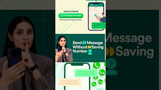 How to do WhatsApp Message Without Saving Mobile Number [upl. by Telfore482]