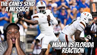 Reaction To 19 Miami vs Florida  Full Game Highlights  2024 College Football Highlights [upl. by Lehcor642]