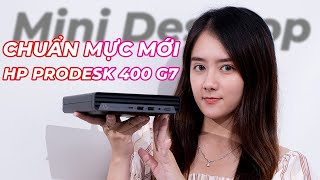 Review HP PRODESK 400 G6 DESKTOP MINI  khi máy tính nhỏ gọn trở thành chuẩn mực mới [upl. by Leachim555]