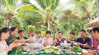 Ăn Mừng Đại Gia Đình Họp Mặt Mẹ Làm Một Nồi Lẩu Thái Siêu Ngon  TKQ amp Family T1681 [upl. by Anawaj267]