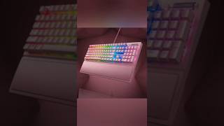 Razer BlackWidow V3 Quartz Edition Mechanical Keyboard 104 Key Wired Gaming Keyboard with Chroma RGB [upl. by Teufert393]