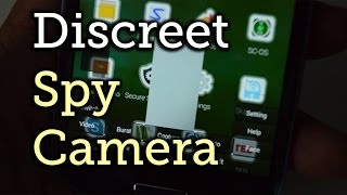 Take Spy Photos amp Videos with Your Android Phone HowTo [upl. by Kcirednek]