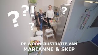 Kleine keuken inrichten inspiratie  Woonfrustratie S3 4 [upl. by Drwde]