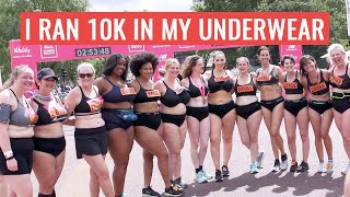 Anna Ran 10k In Her Underwear  Running Vitality London 10000 [upl. by Mccready]