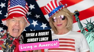 Toyah and Roberts Sunday Lunch  Living in America [upl. by Laveen]