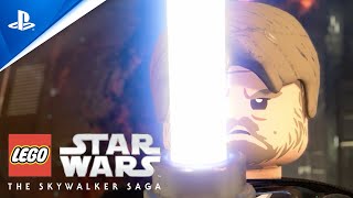 LEGO Star Wars La Saga Skywalker  Segundo TRÁILER en ESPAÑOL  PlayStation España [upl. by Nessy]