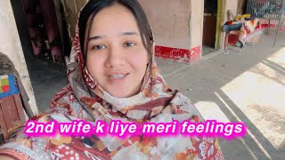 2nd wife k liye meri feelings  Ami hmesha mery sath rahen gi  sitara yaseen vlog [upl. by Trilby480]